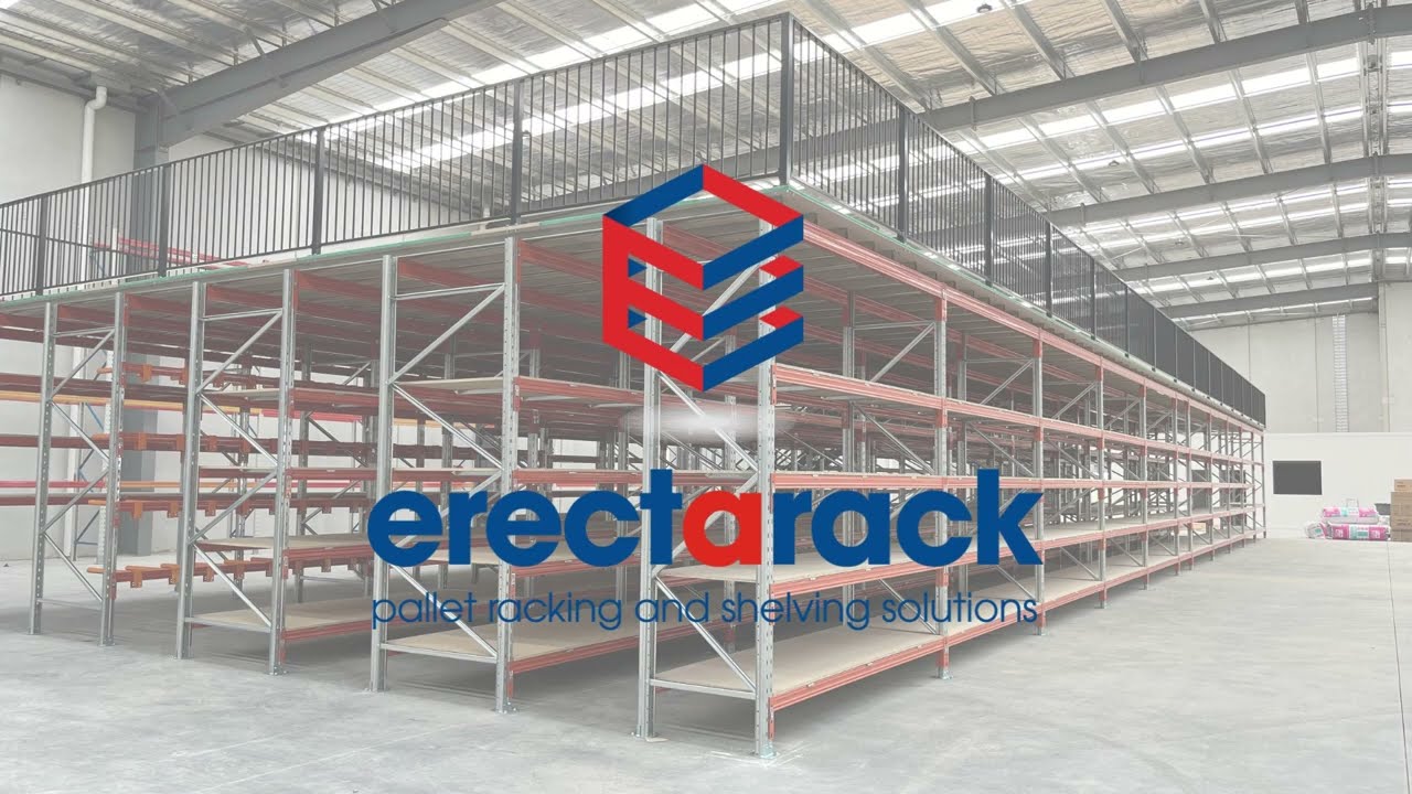 Pallet Racking Supported Floor Mezzanine - By Erect A Rack