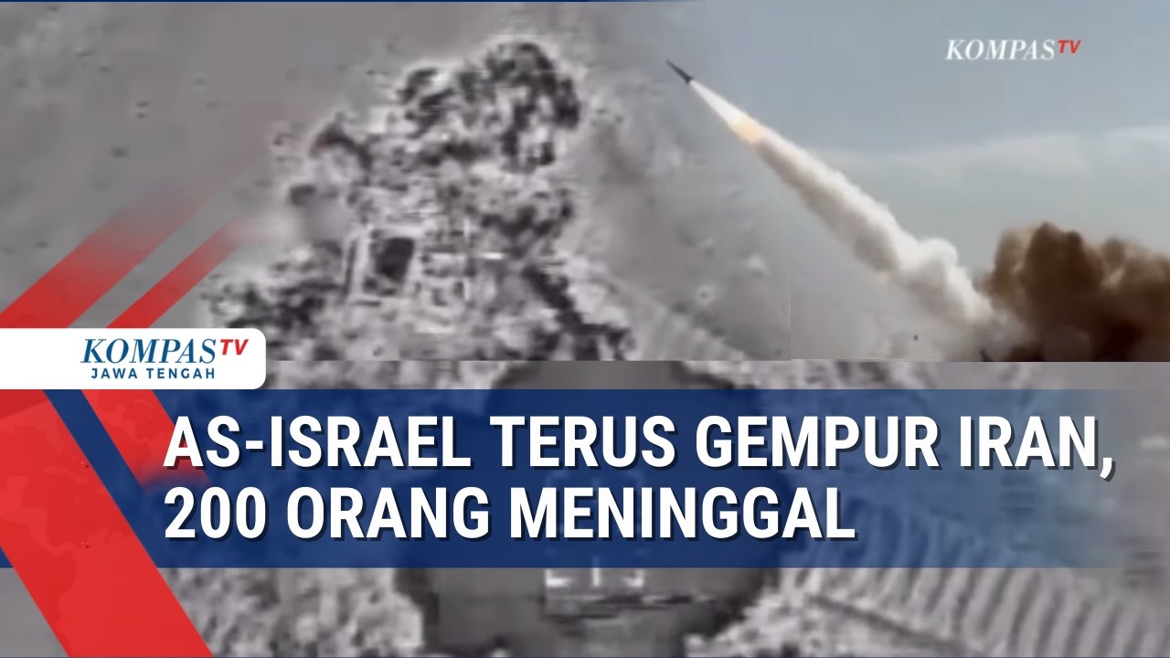 AS-Israel Terus Gempur Iran, 200 Orang Meninggal