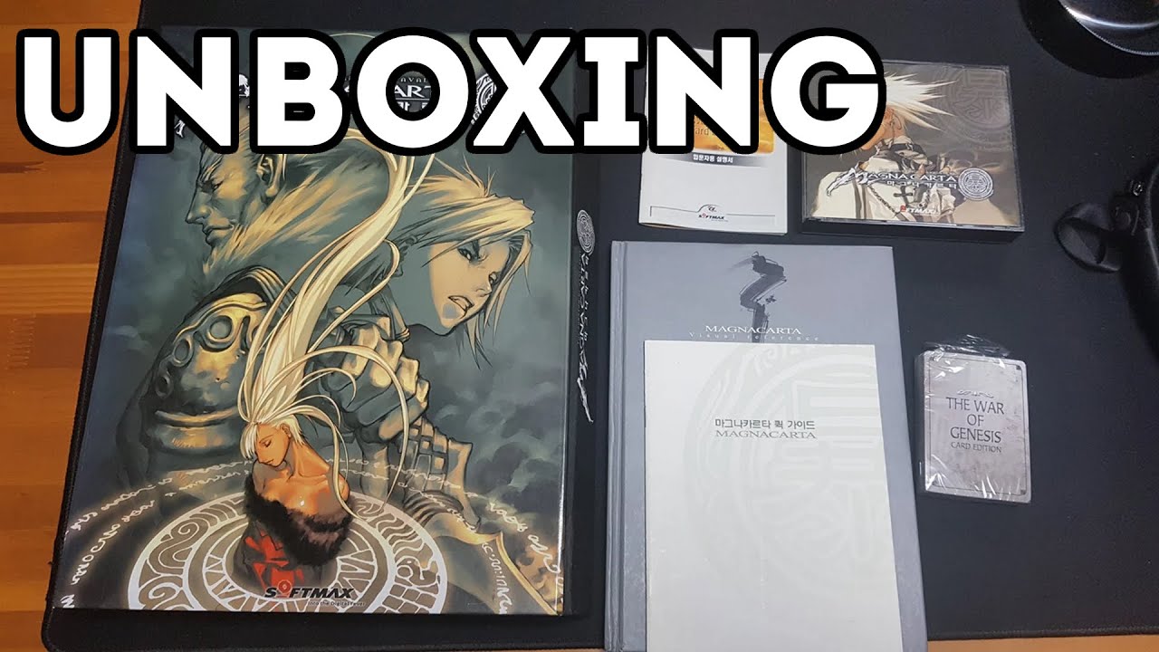 OCG Unboxing - Magna Carta: The Phantom of Avalanche (마그나카르타: 눈사태의 망령) (PC Limited Edition Box Set)