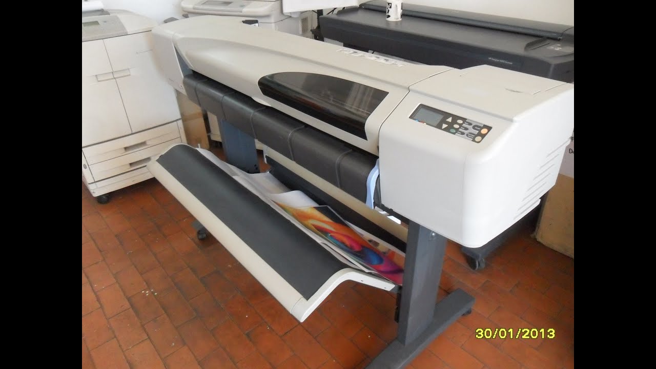 HP Designjet 500ps - RINCON del PLOTTER 01.avi
