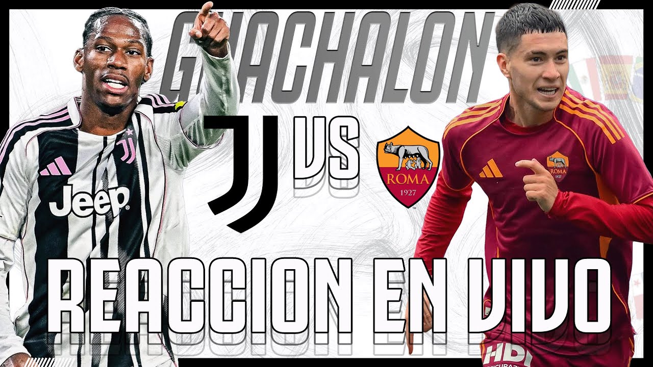 JUVENTUS vs ROMA EN VIVO: ¿ADIÓS A LA CHAMPIONS? | Reacción y Relato