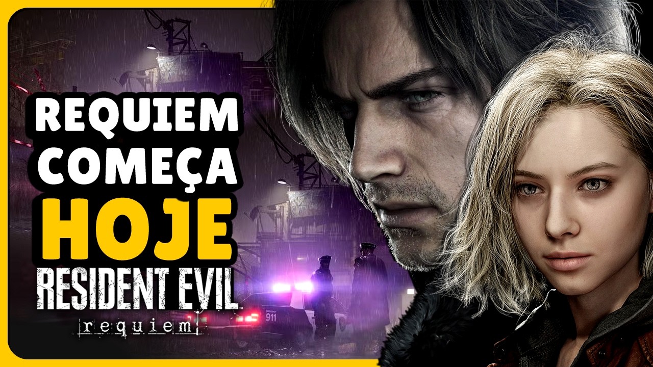 RESIDENT EVIL REQUIEM 🔴 AO VIVO | Gameplay de Lançamento no PS5 Dublado | 4K 60fps