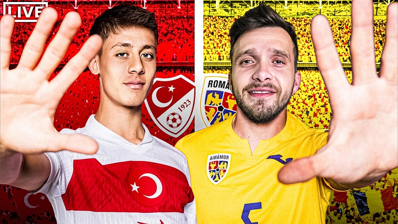 LIVE🔴TURCIA vs ROMANIA🔴IMPREUNA NE CALIFICAM LA MONDIALE 🇷🇴
