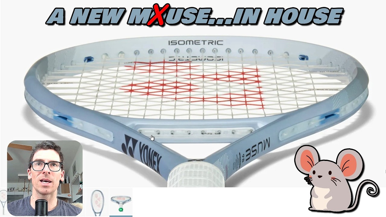 🎾 YONEX MUSE - A New Mouse In The House...What I Think About It? 🐭