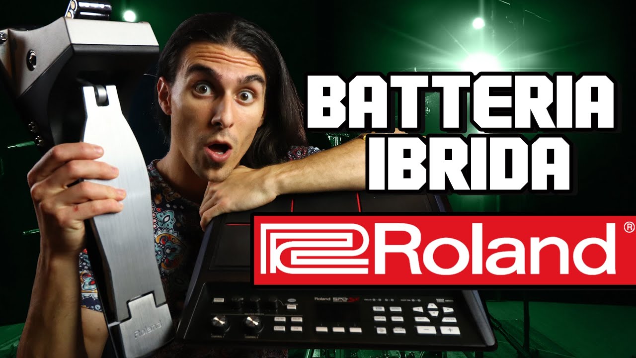 Come costruire una batteria ibrida con Roland SPD-SX e...? con strumentimusicali.net