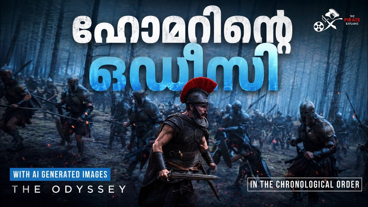 ഹോമറിന്റെ ഒഡിസ്സി | The Odyssey In Malayalam - Single Watch | The Pirate Explains - 101