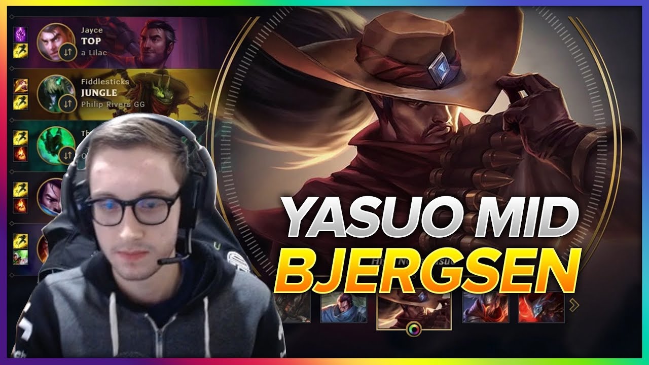 617. Bjergsen Yasuo vs Fiora Mid - Patch 8.8 Season 8 - BJERGSEN STREAM