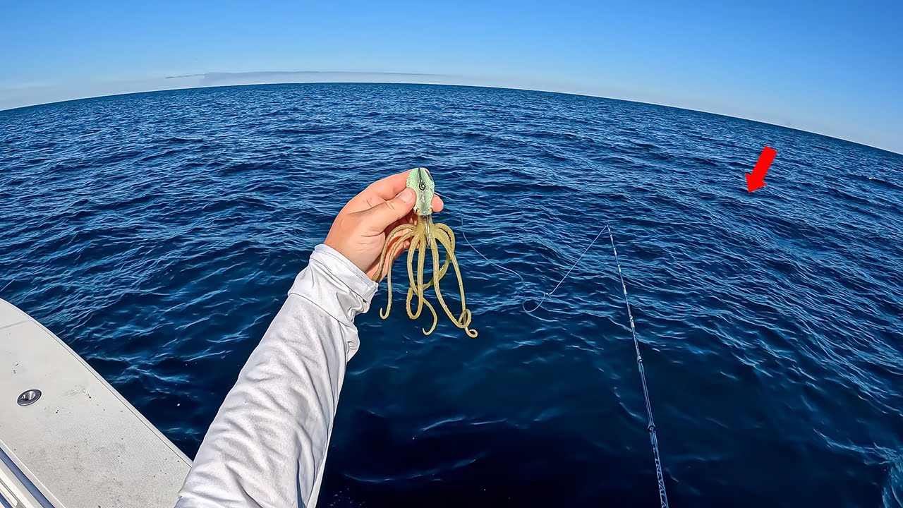 I Dropped THIS Bait 20 MILES Offshore and CHAOS ERUPTED!!
