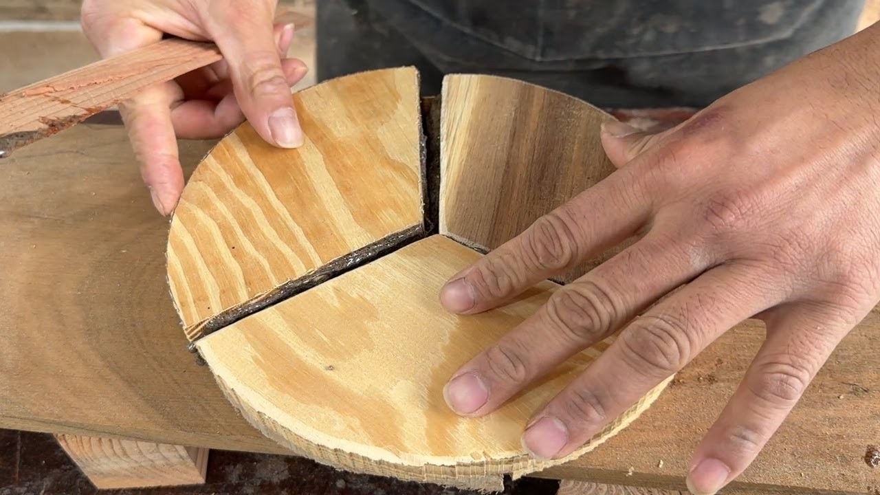 Creating a Wooden Disk with a Wood Turning Lathe