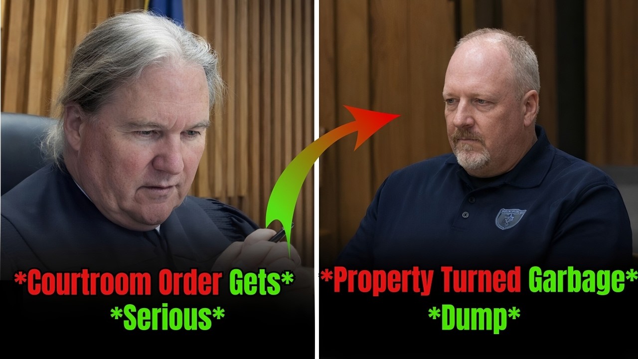 🔥 Judge Takes Action After Property Turns Into Garbage Zone 😳 Court Sight Cases #courtroomdrama