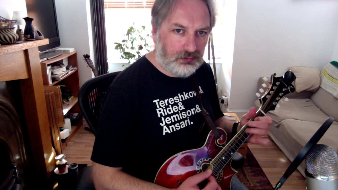 Palm Sunday (slide) on mandolin