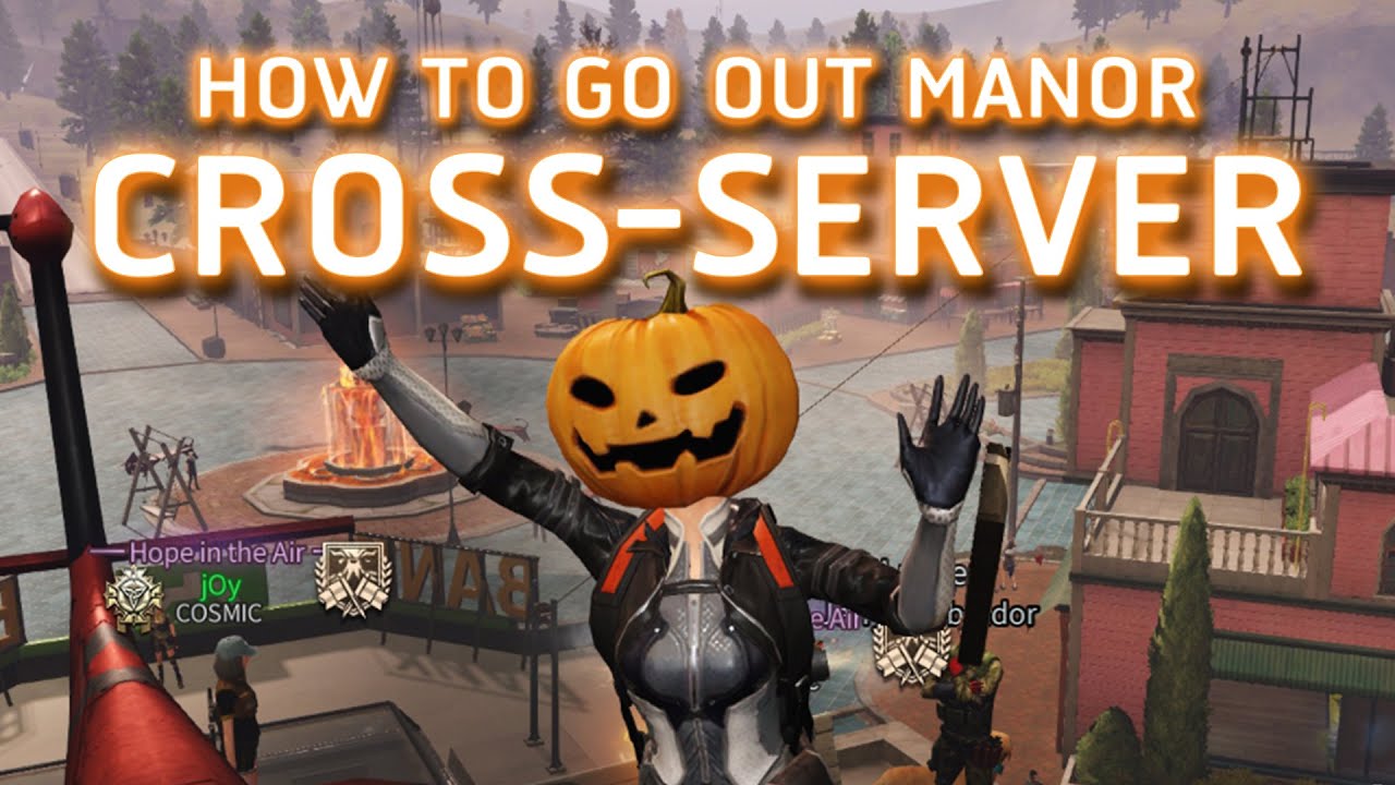 How to go out cross-server manor - LifeAfter
