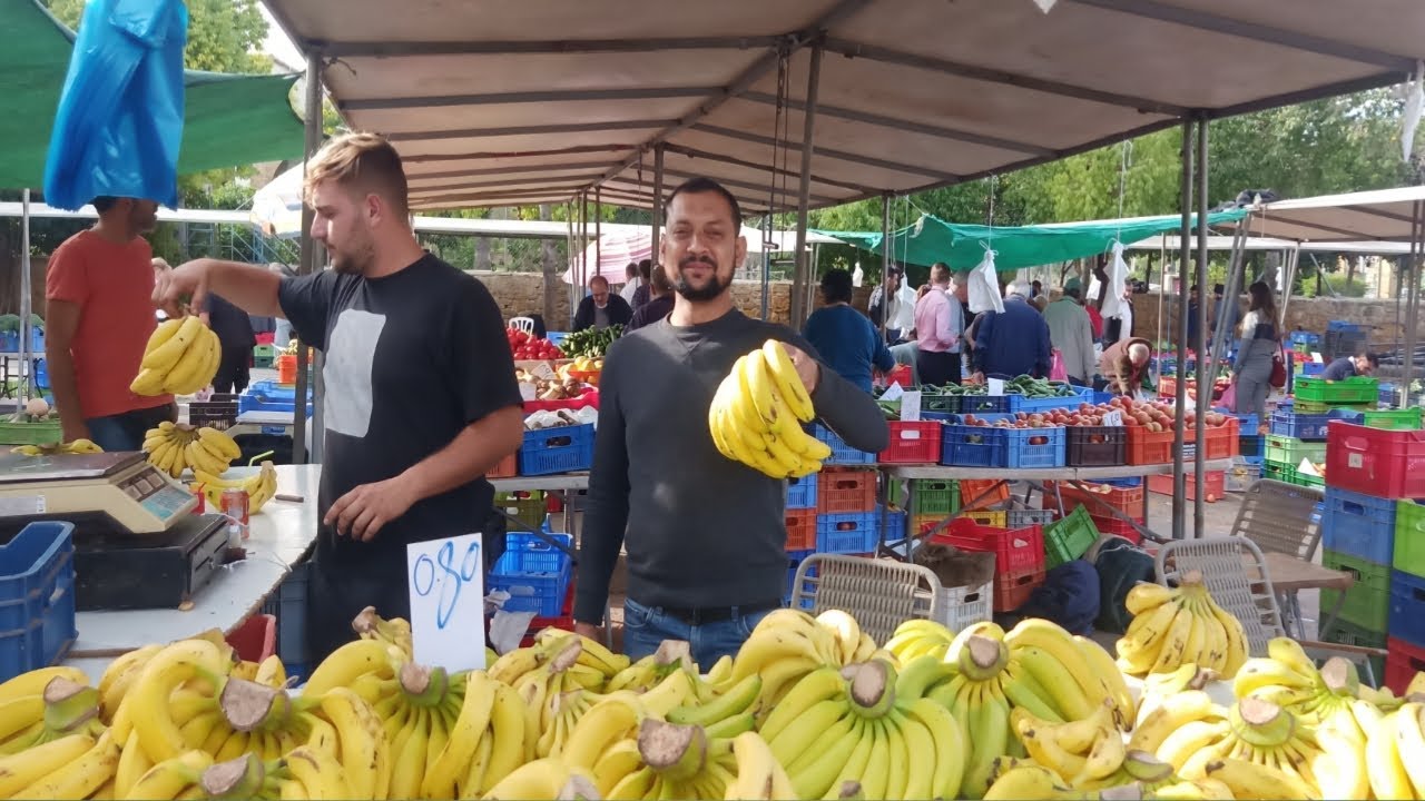 Nicosia vegetable market//   নিকোসিয়া সবজি বাজার