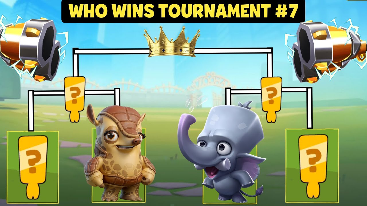 Dillo or Frank Who Wins 🤔 Zooba 1v1 Tournament #7