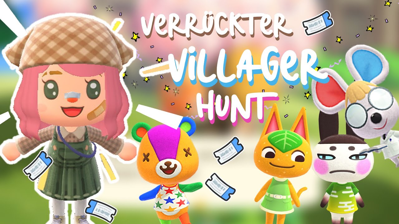 Wie ich beim Villager Hunten langsam den Verstand verloren habe 😂 | ACNH ✨