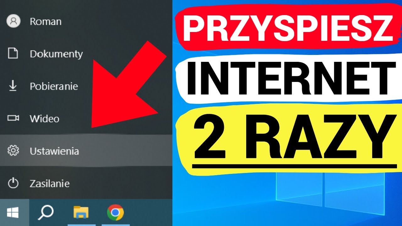 Przyspiesz INTERNET na Swoim Komputerze 2 RAZY
