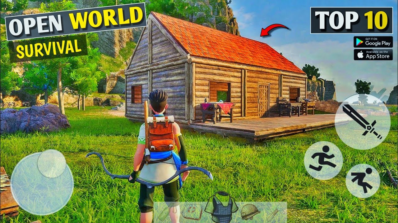 Top 10 REALISTIC SURVIVAL Games For Android 2024 | (Online/Offline) 2024 ||