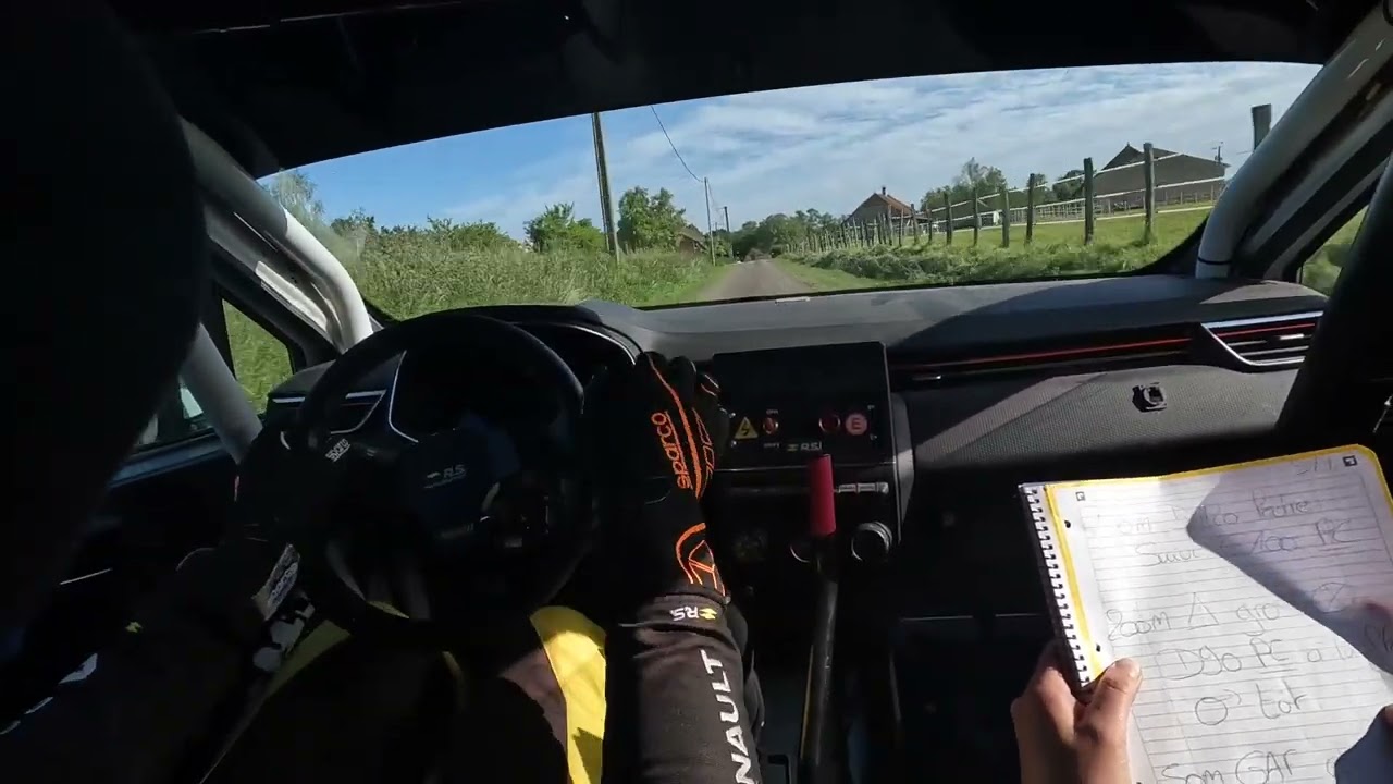 Rallye Val d'Orain 2024 ES5 DELAPORTE/MARECHAL CLIO RALLY5