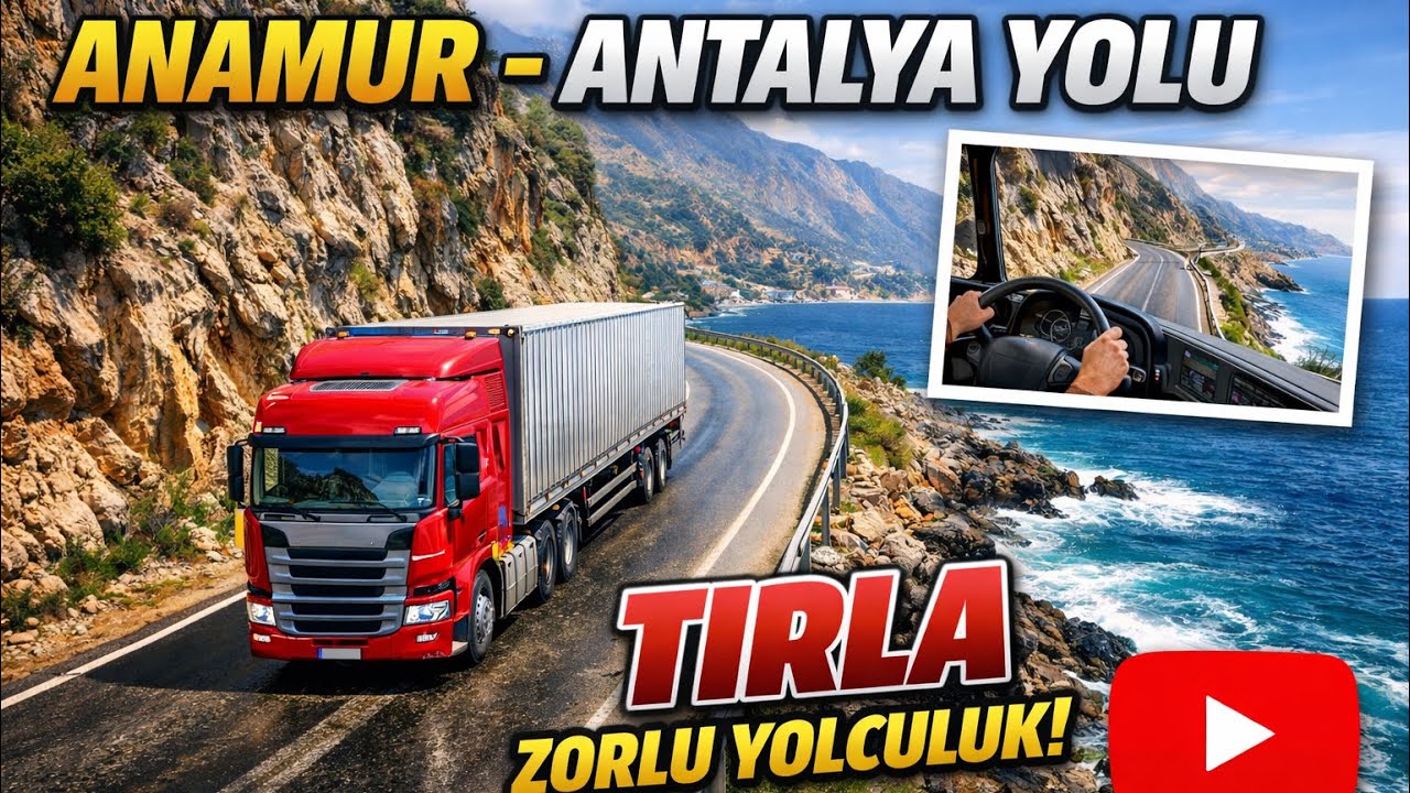 Tehlikeli Virajlar ve Uçurumlar | Antalya Mersin Yolculuğu