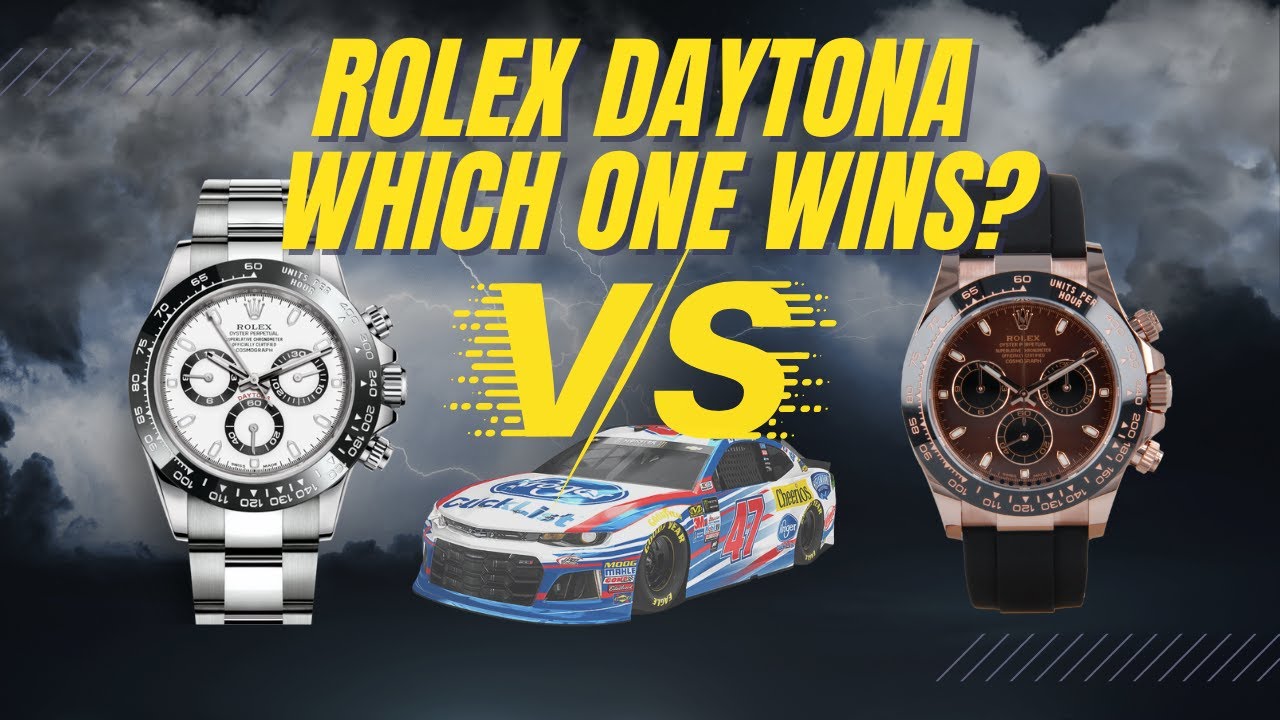 Битва часов Rolex Daytona... кто победит?