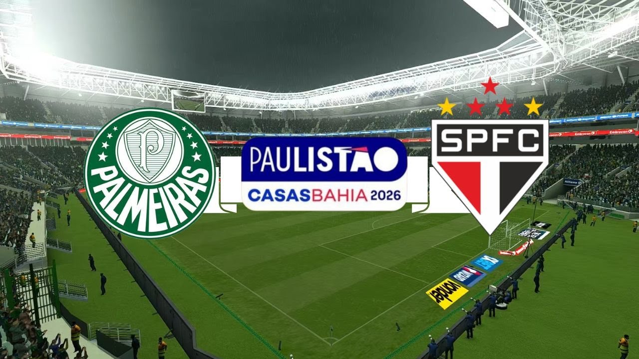CAMPEONATO PAULISTA 2026 | PALMEIRAS X SÃO PAULO | FIFA FRIENDS | PC