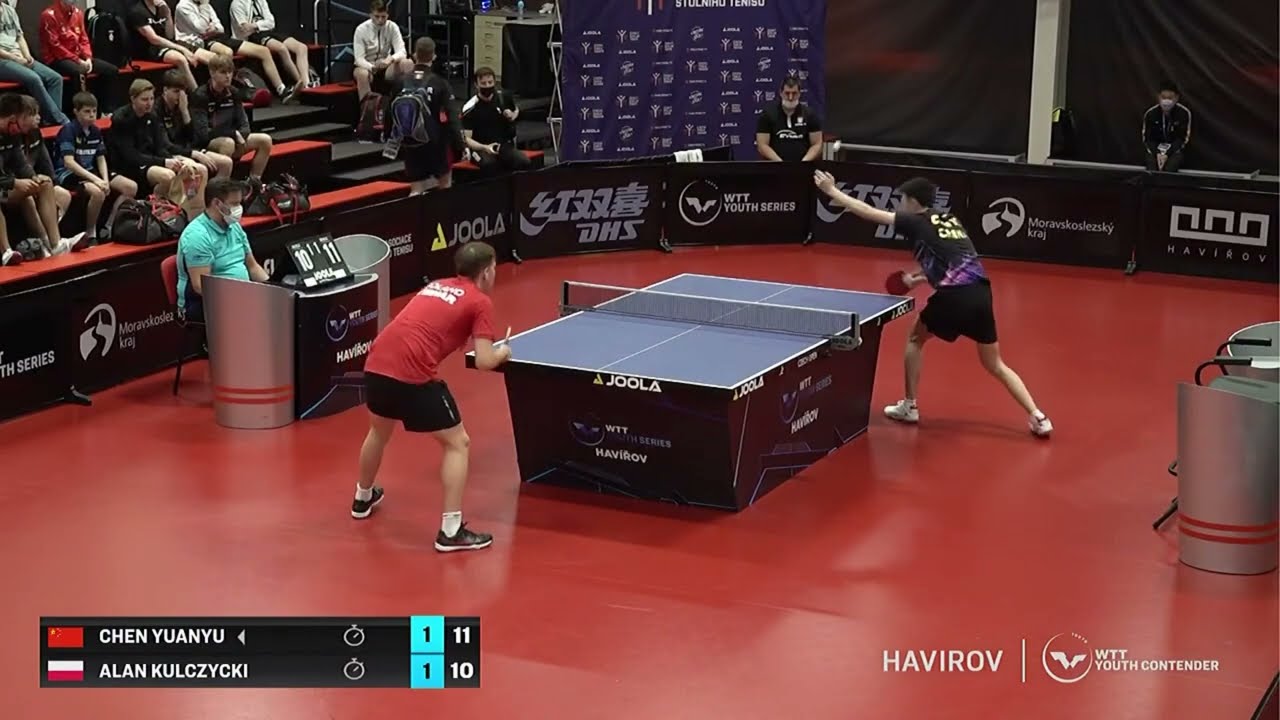 2022 WTT Youth Contender Havirov ━ Chen Yuanyu (陈垣宇) vs Alan Kulczycki