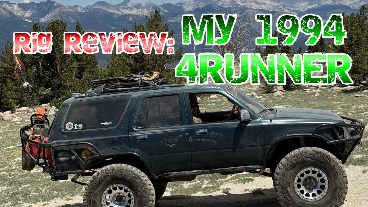 1994 Toyota 4Runner On Custom 9.5 Axles