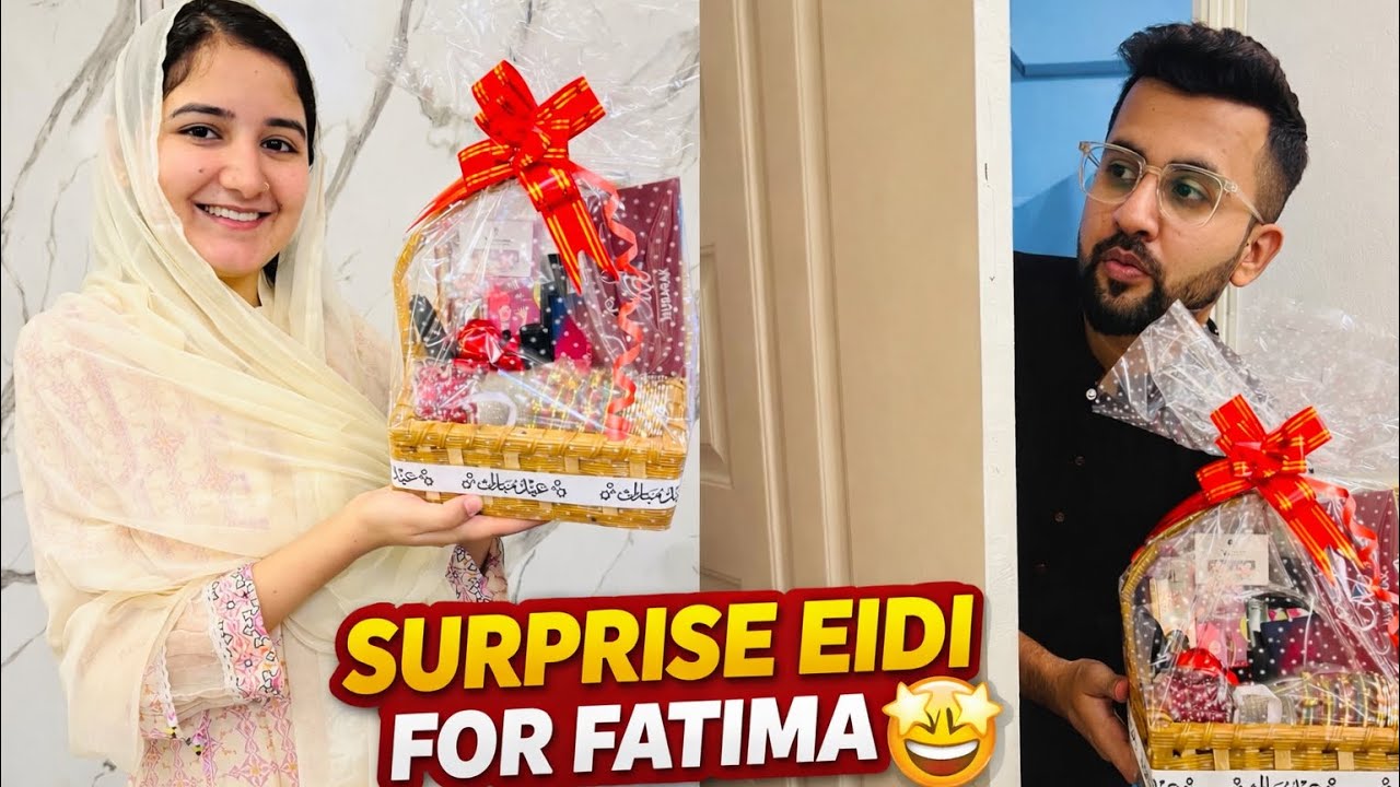 Eidi Surprise for Fatima 🎁 | Trending Kashmiri Choorian 💫 | Malik Waqar Vlogs Malik Waqar Vlogs