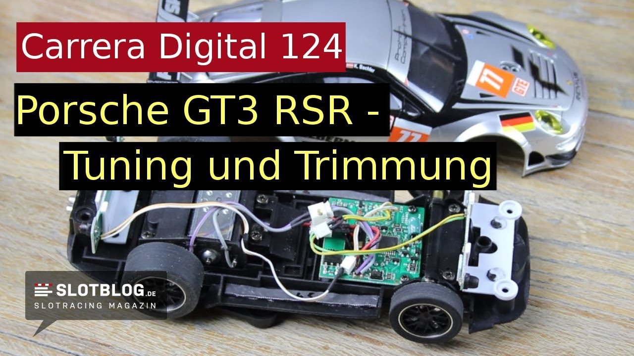 Carrera Digital 124 Porsche Tuning und Trimmung