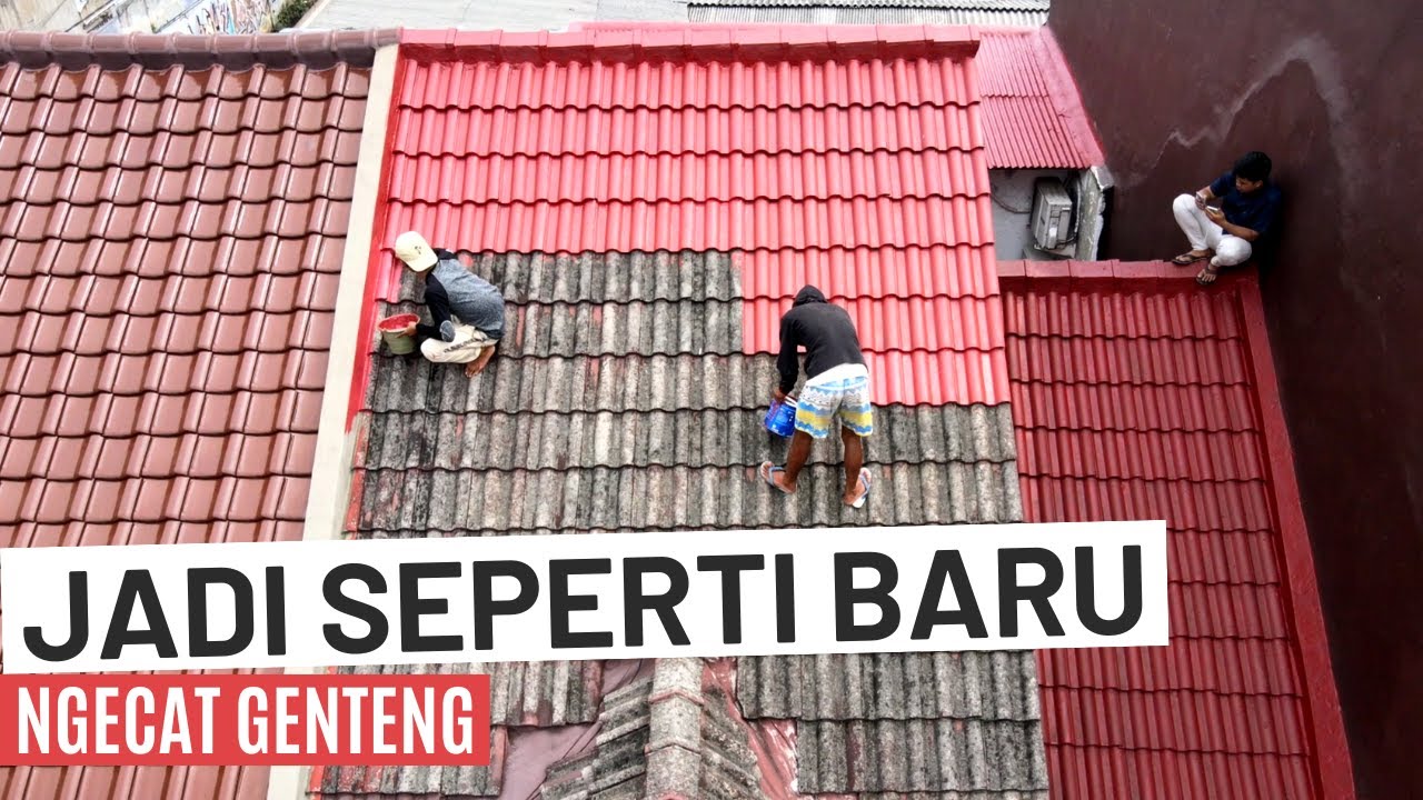 Ngecat Genteng Rumah, berapa biayanya?