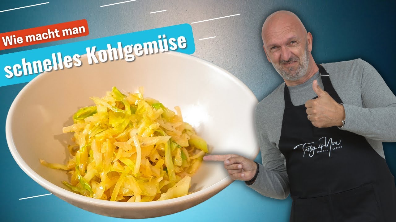 Der beste Wei&szlig;kohl - schnelll und leckeres Kohlgem&uuml;se