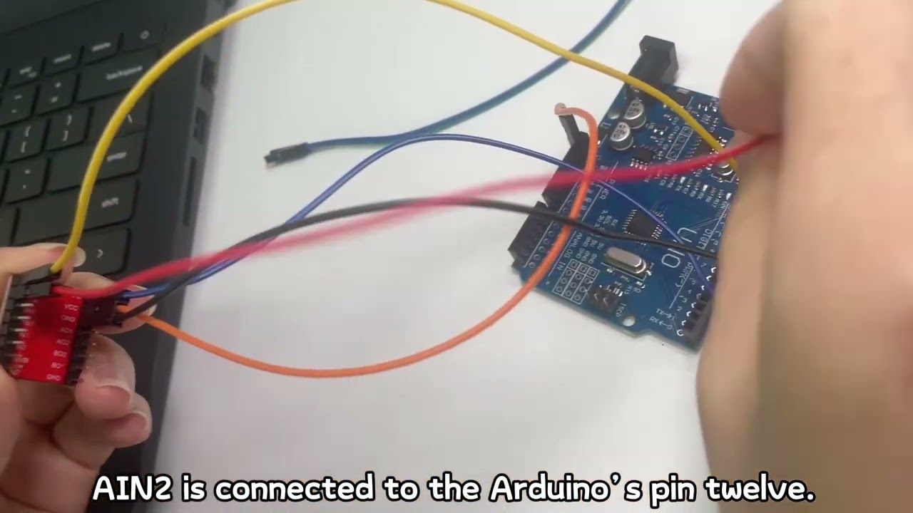 Teach you how to use the TB6612FNG drive motor in three minutes.#arduino #motordrive #module