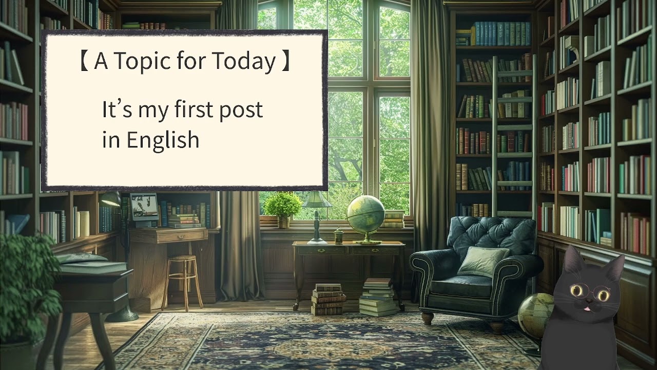 037 It's my first stream in English.