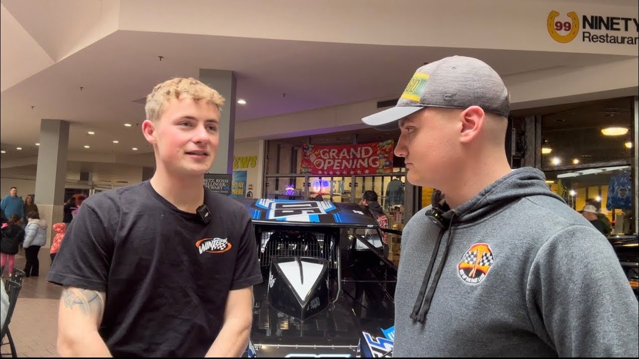 Jackson Gill Chats at the 2026 Rotterdam Mall Car Show 