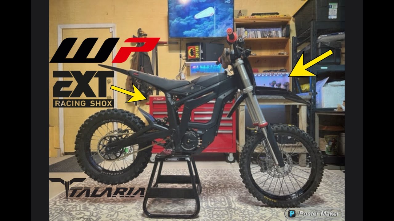 Talaria Sting MX4 / FULL SUSPENSION UPGRADE / KTM 85 FORKS + EXT ARMA / New Brake etc.