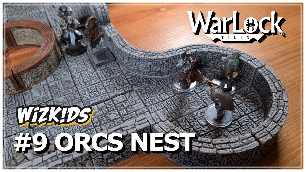 WarLock Tiles Build Of The Month #09 - Orcs Nest