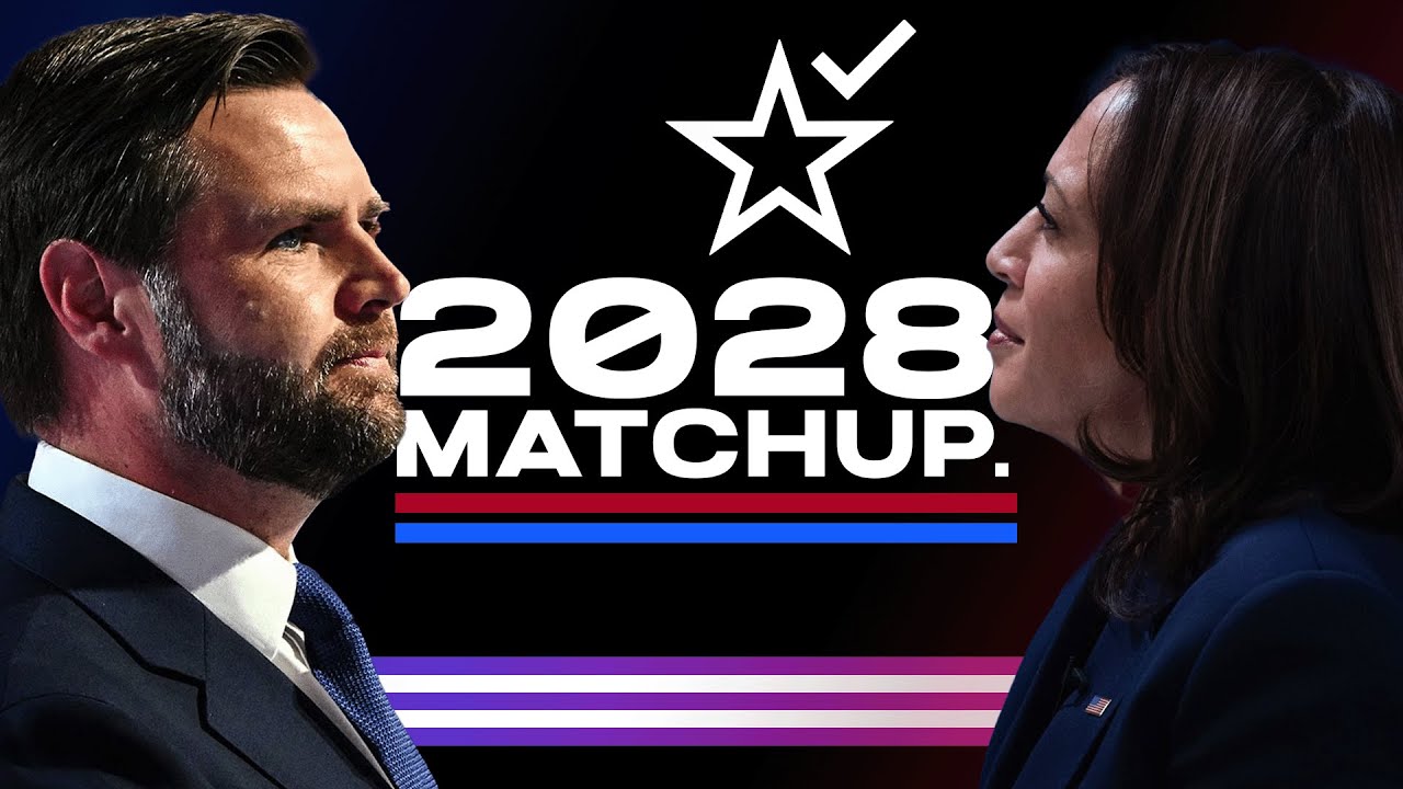 2028 Election Prediction | JD Vance vs Kamala Harris