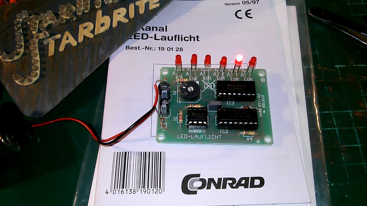 6 kanal LED Lauflicht / 6 Channel LED Running Light Kit