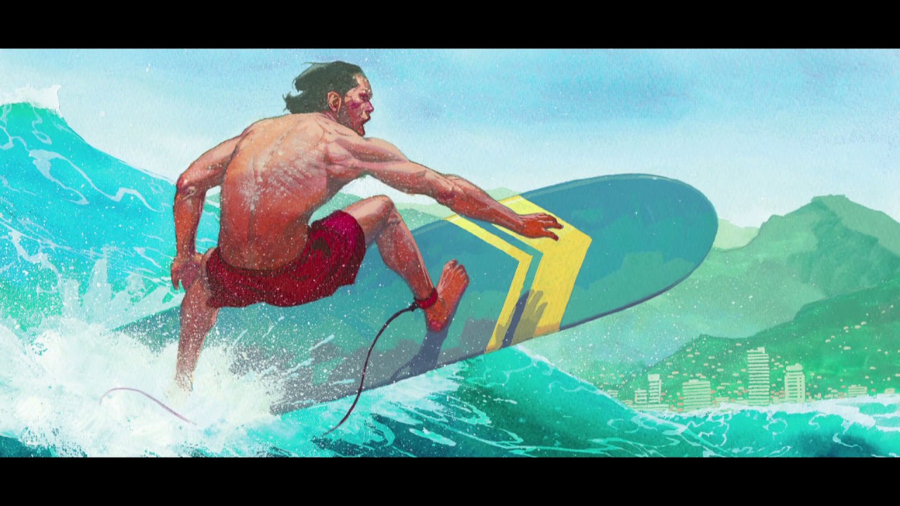 Artist Interviews: Esad Ribic draws Hawaii for Louis Vuitton’s 2017 Travel Books