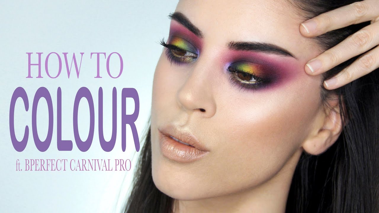 Πολύχρωμο Halo Eye x BPerfect Carnival Pro Palette