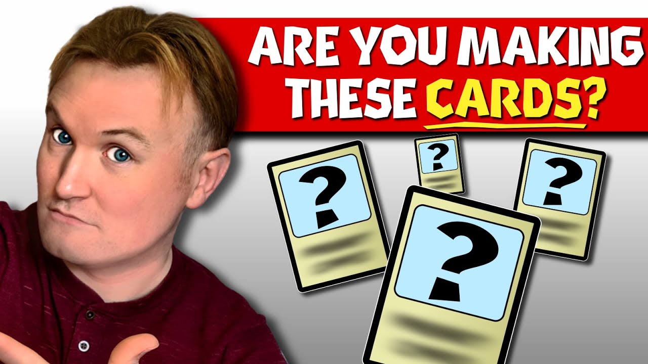4 Cards That Will COMPLETE Your Homemade TCG | Talk TCG