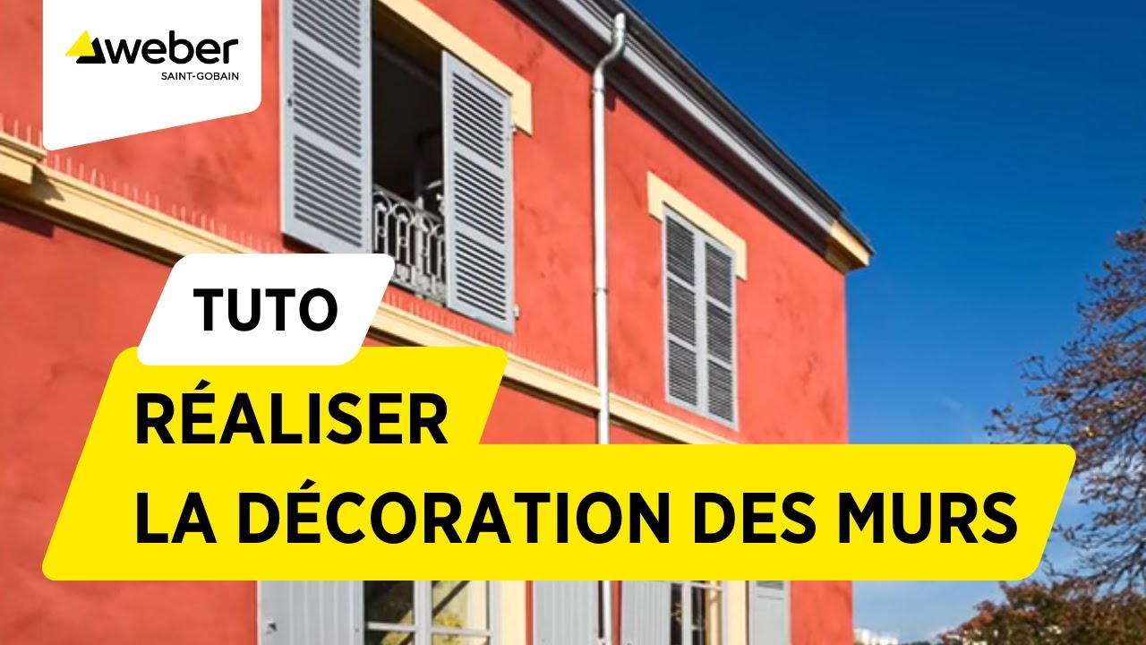 Comment décorer des murs de façade grâce à un badigeon à la chaux aérienne ? | Weber