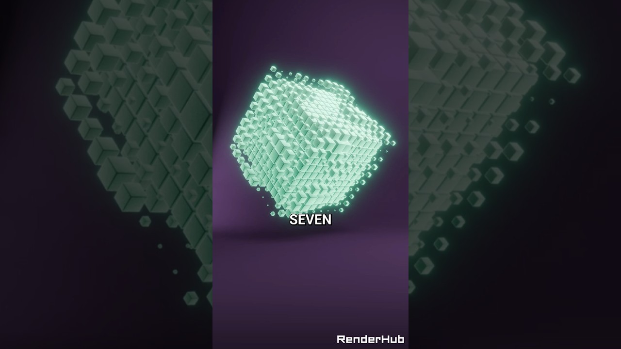 It Takes Just 7 Nodes to Do This in Blender!