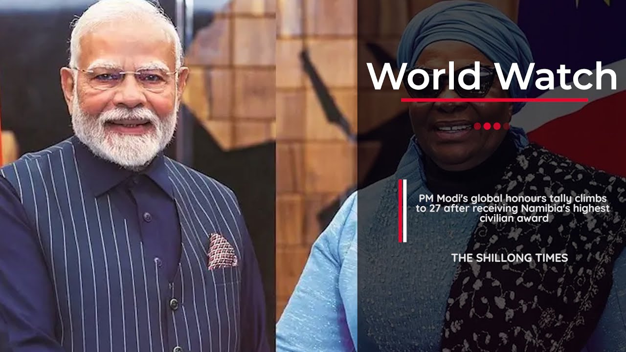 PM Modi's global honours tally climbs to 27 after receiving Namibia's highest civilian award