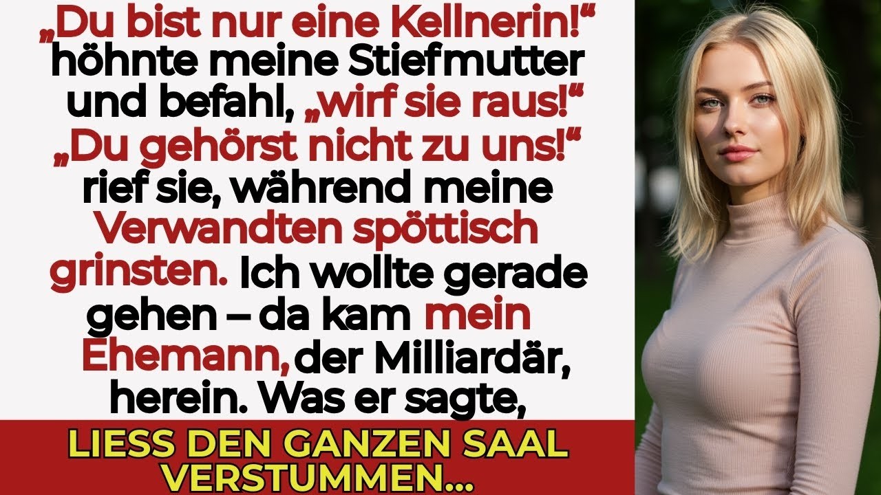 Meine Familie nannte mich bei der Party „nur die Putzfrau“ – bis mein Mann sie verstummen ließ.