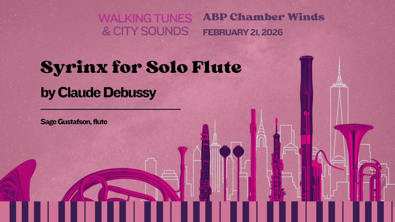 Syrinx by Claude Debussy for Solo Flute