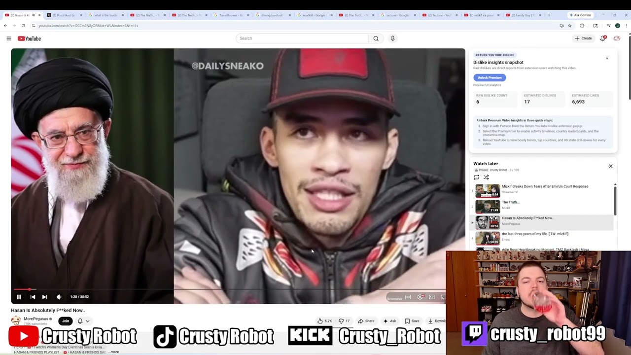 MIZKIF & EMIRU DRAMA🔴WE STILL DON'T LIKE MIZKIF🔴HASAN LAWSUIT🔴LUDWIG🔴TWITCH STREAMER DRAMA