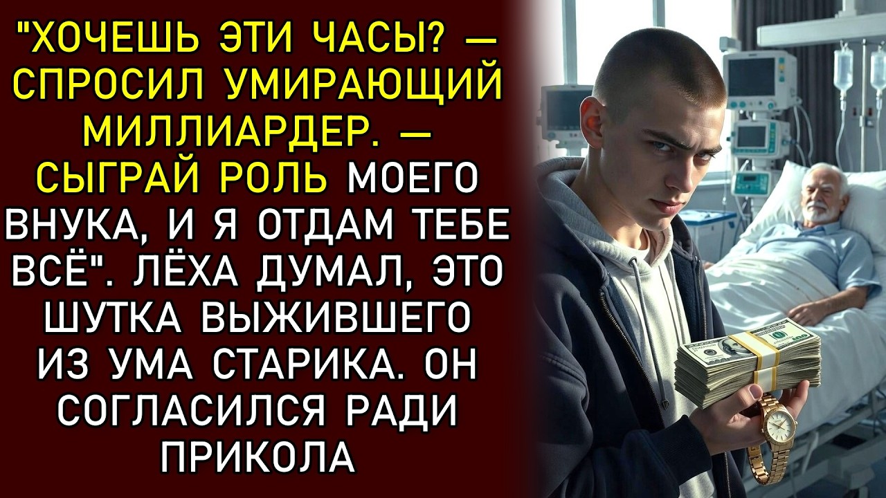 Вор залез в окно к умирающему МИЛЛИАРДЕРУ, но вместо тюрьмы получил НАСЛЕДСТВО
