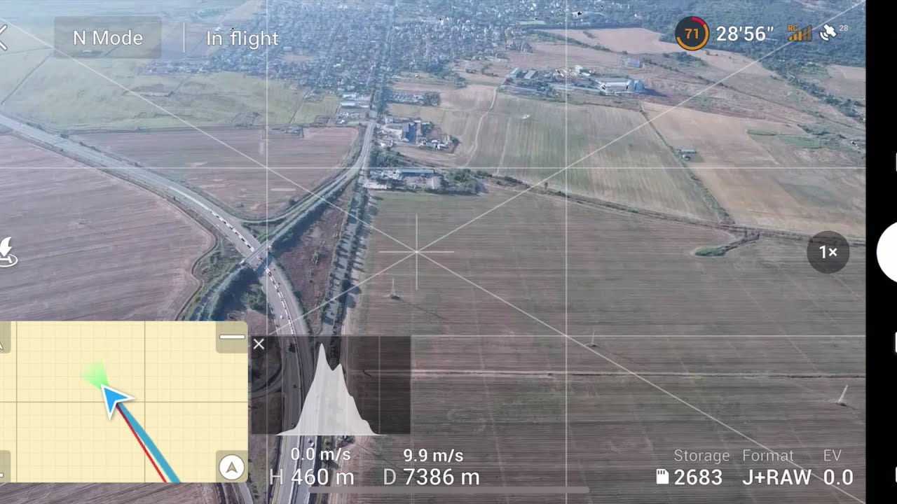 DJI Mini 2 battery mod - 16.3km range test (no external battery used)