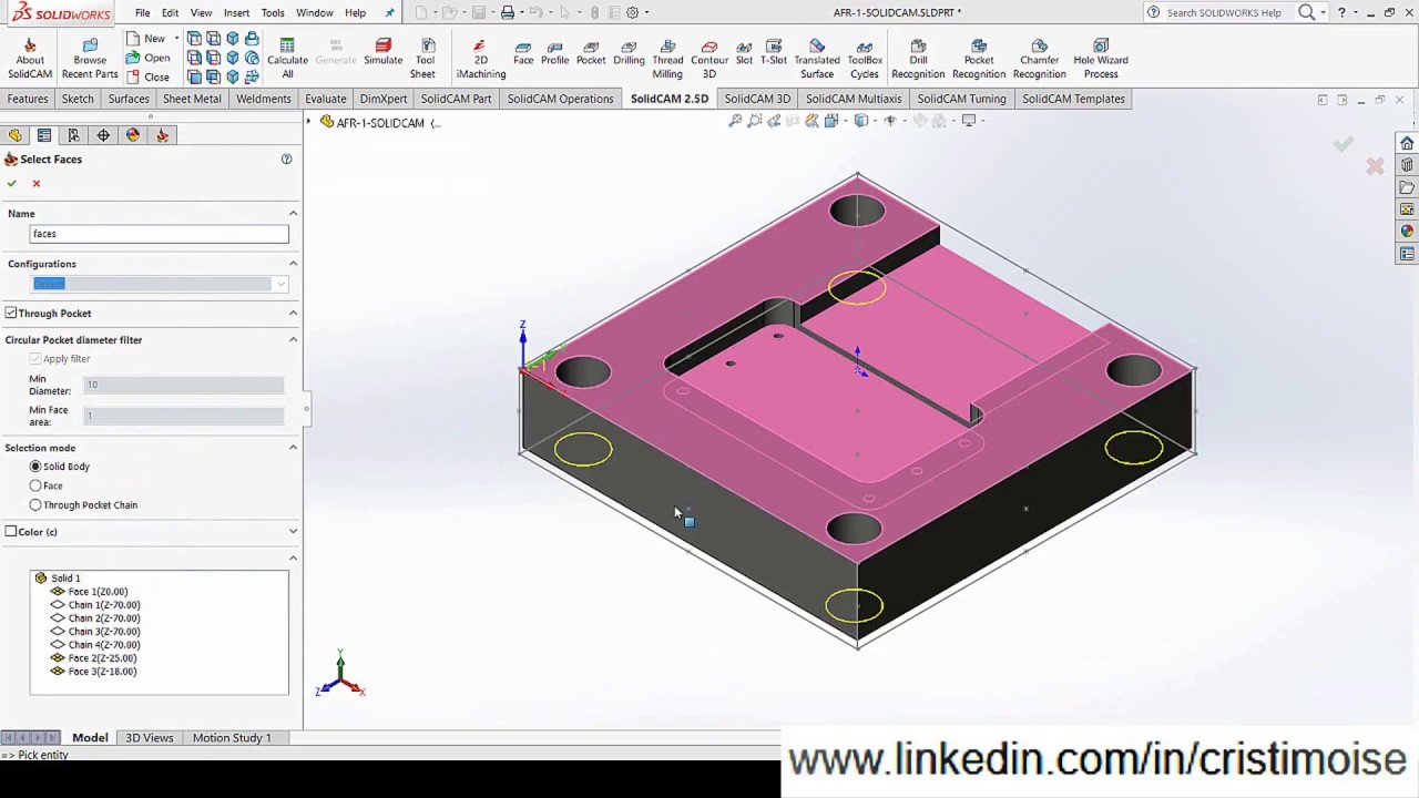CAMWorks vs. SolidCAM: AFR vs. AFRM.
